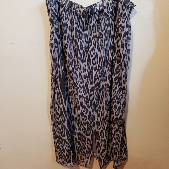 CJ Banks animal print midi skirt - Picture 2 of 5